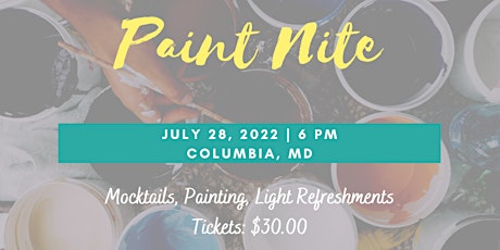 Paint Night Fundraiser tickets
