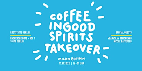 Coffee & Good Spirits Takeover tickets