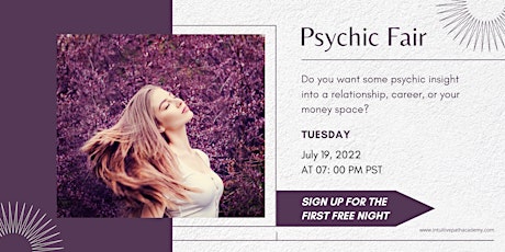 Psychic Fair - First Night Is Free tickets