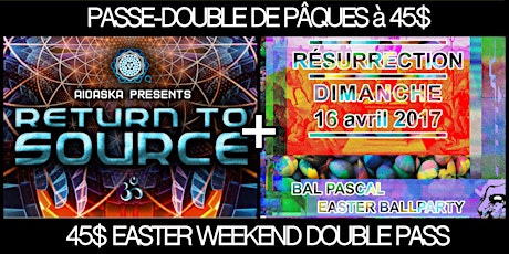 Aioaska Productions + Fréquence Subliminales : Easter weekend double-pass ! primary image