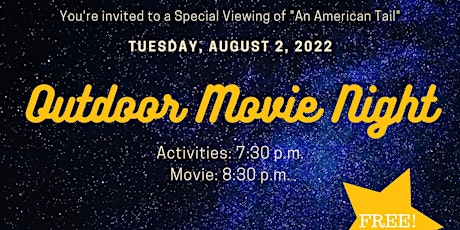 National Night Out - Outdoor Movie! tickets