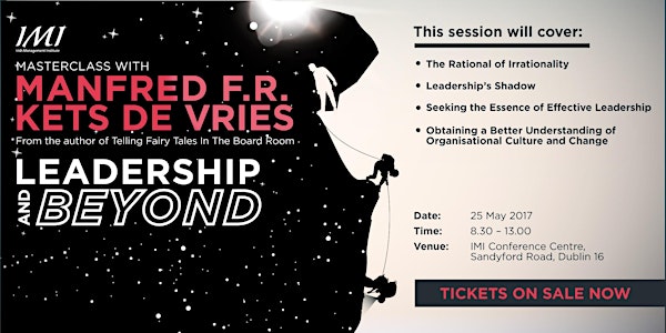 Manfred Kets de Vries - Dublin