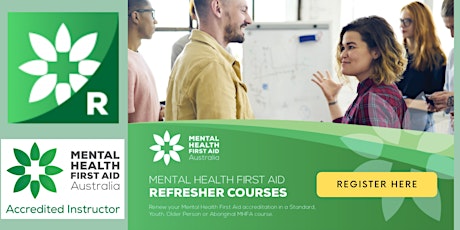 Online Mental Health First Aid Refresher Course (VIC,NSW,QLD,NT,SA,TAS &WA)