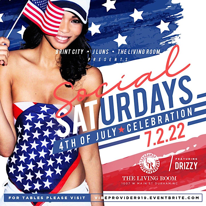 Nothing But Vibes - 4th Of July Weekend celebration | RDU | image