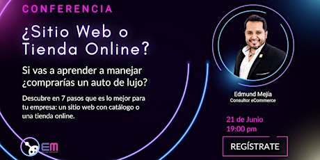 Hauptbild für ¿Qué es mejor para tu empresa? ¿Un Sitio Web o una Tienda en linea?