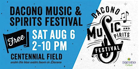 Dacono Music and Spirits Festival VIP Parking tickets