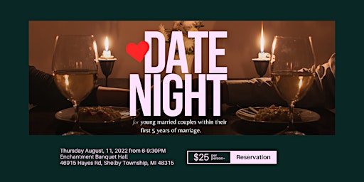 Date Night for Young Married Couples