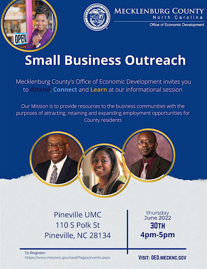 Small Business Informational Outreach image