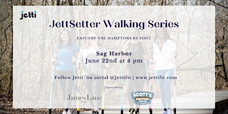 Imagem principal do evento JettSetter Walking Series "Sag Harbor"