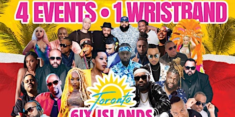 6IX ISLANDS WEEKEND WRISTBAND tickets