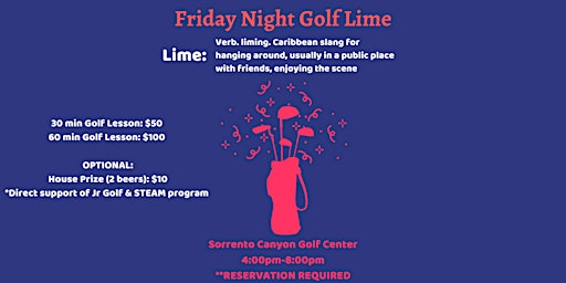 Friday Night Golf Lime!