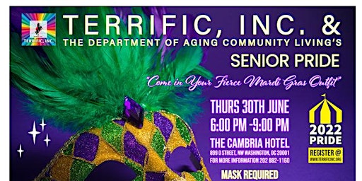 TERRIFIC, Inc.'s  Annual Senior Pride Has No Age 2022