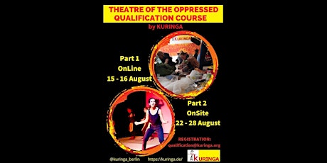 Theatre of the Oppressed Qualification Course by KURINGA tickets