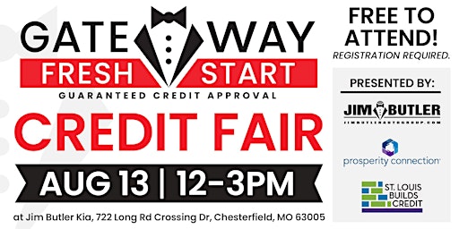 Gateway Fresh Start Credit Fair - August 13th