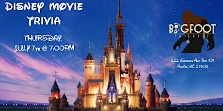 Disney Movies Trivia at Bigfoot Taphouse tickets