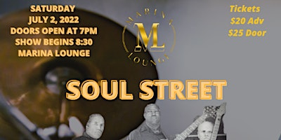 Marina Lounge Presents Soul Street Band