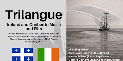 Trilangue: Ireland and Québec in Music and Film