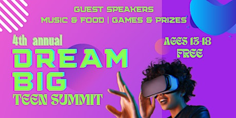 Dream Big Teen Summit tickets
