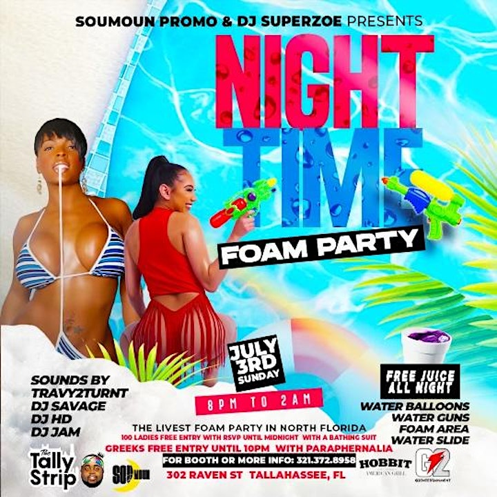 Night Time Foam Party image