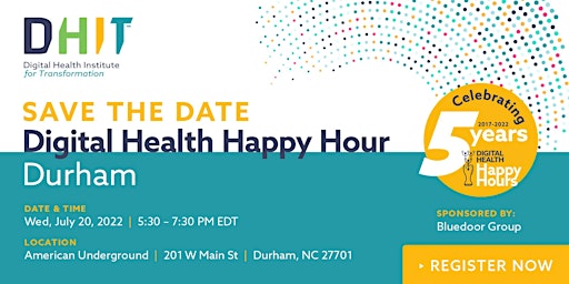 Digital Health Happy Hour - Durham