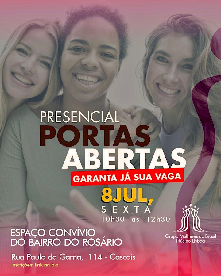 imagem Portas Abertas - Grupo Mulheres do Brasil Núcleo Lisboa