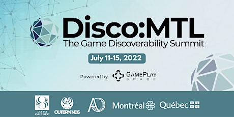 Disco:MTL - The Game Discoverability Summit tickets