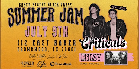 Summer Jam! Featuring The Criticals and CHLSY tickets