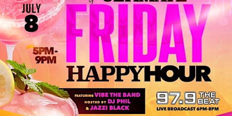 Ultimate Friday Happy Hour feat VIBE THE BAND @ Headquarters tickets