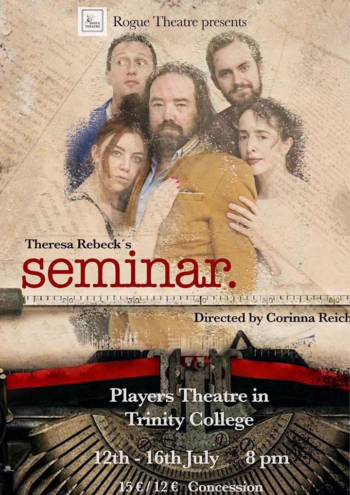 Rogue Theatre Presents "SEMINAR" by Theresa Rebeck image