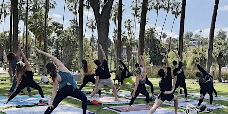 Yoga at Echo Park!