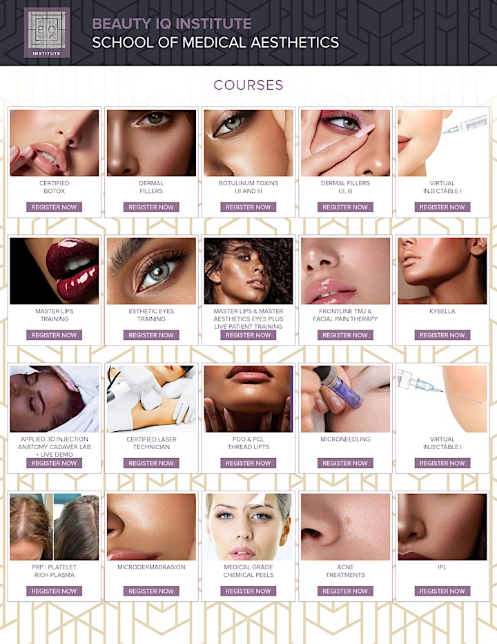 Beauty IQ Institute Aesthetics Injectable Botox Training image