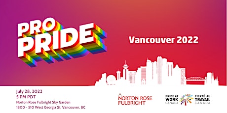 Vancouver ProPride / ProFierté Vancouver billets