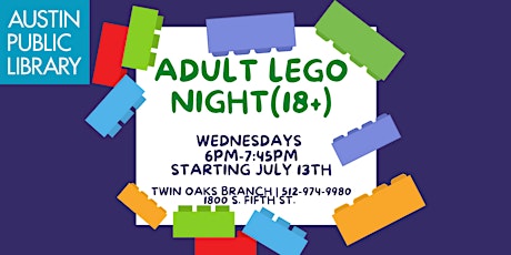 Adult Lego Night tickets