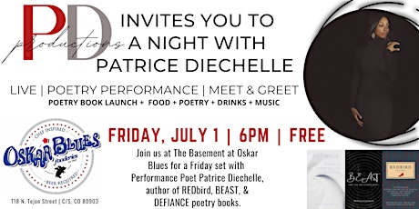 Live Poetry  Set + Book Launch