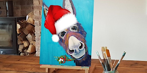 'Christmas Donkey' Painting workshop @Yorkshire Ales, Snaith