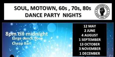 Out On The Floor Soul, Motown, 60s, 70s Dance Party tickets