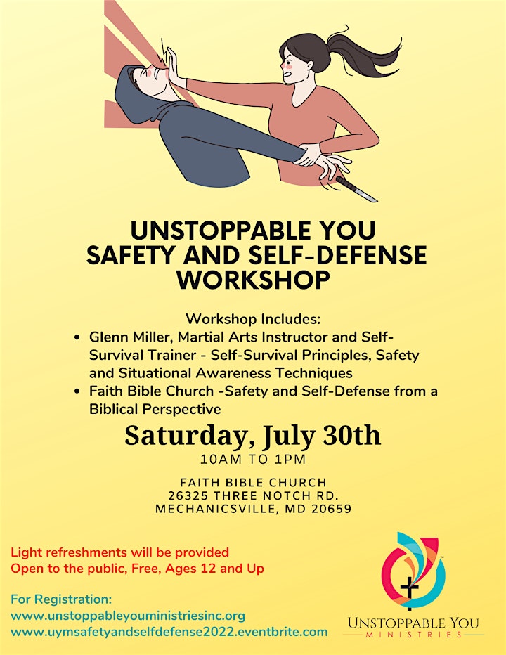 Unstoppable You Safety and Self-defense Workshop image