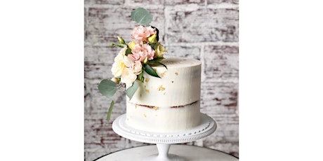 Cake Building & Decorating Class: Semi-Naked Cake with Fresh Flowers tickets