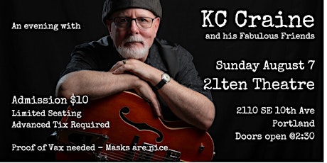 An Evening with KC Craine and his Fantastic Friends tickets