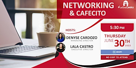 Networking & Cafecito tickets