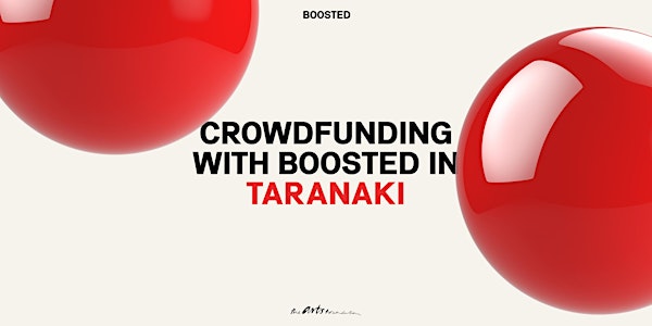 Crowdfunding with Boosted in Taranaki