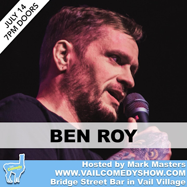 SOLD OUT - Vail Comedy Show - July 14, 2022 - Ben Roy image