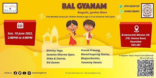 Speaking Bharat-Baal Gyanam