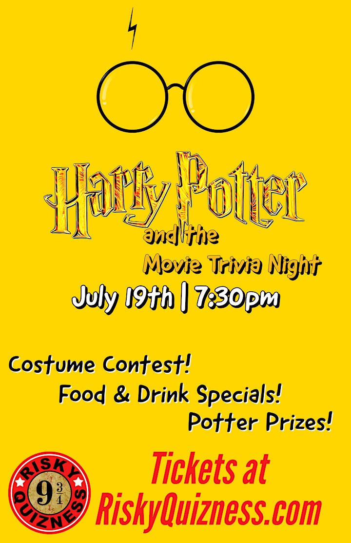 Harry Potter and the Movie Trivia Night! image