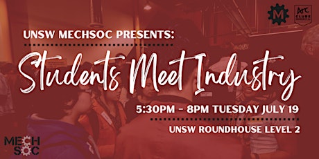 UNSW MechSoc Industry Night 2022 (Company Registration) tickets
