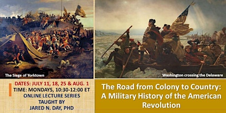 Road from Colony to Country: A Military History of the American Revolution tickets