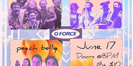 Live and Local Presents 3 Bands:   Gnoochi, Peg, Peach Belly
