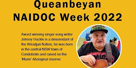 Queanbeyan NAIDOC week kids show "Wombat Wobble" with Johnny Huckle tickets