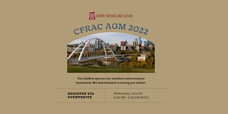 CFRAC AGM 2022 tickets