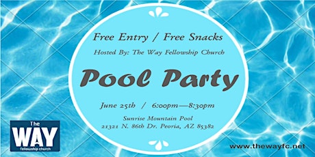 Annual  FREE Summer Pool Party in Peoria
